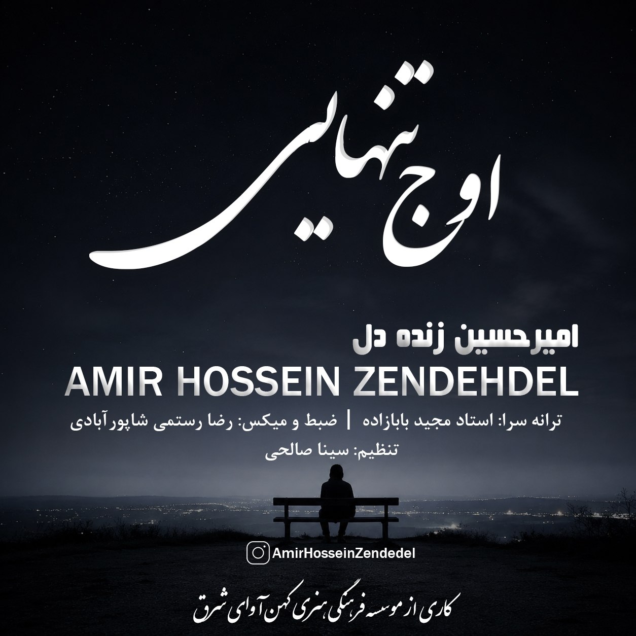 دانلود آهنگ جدید امیرحسین زنده دل به نام اوج تنهایی