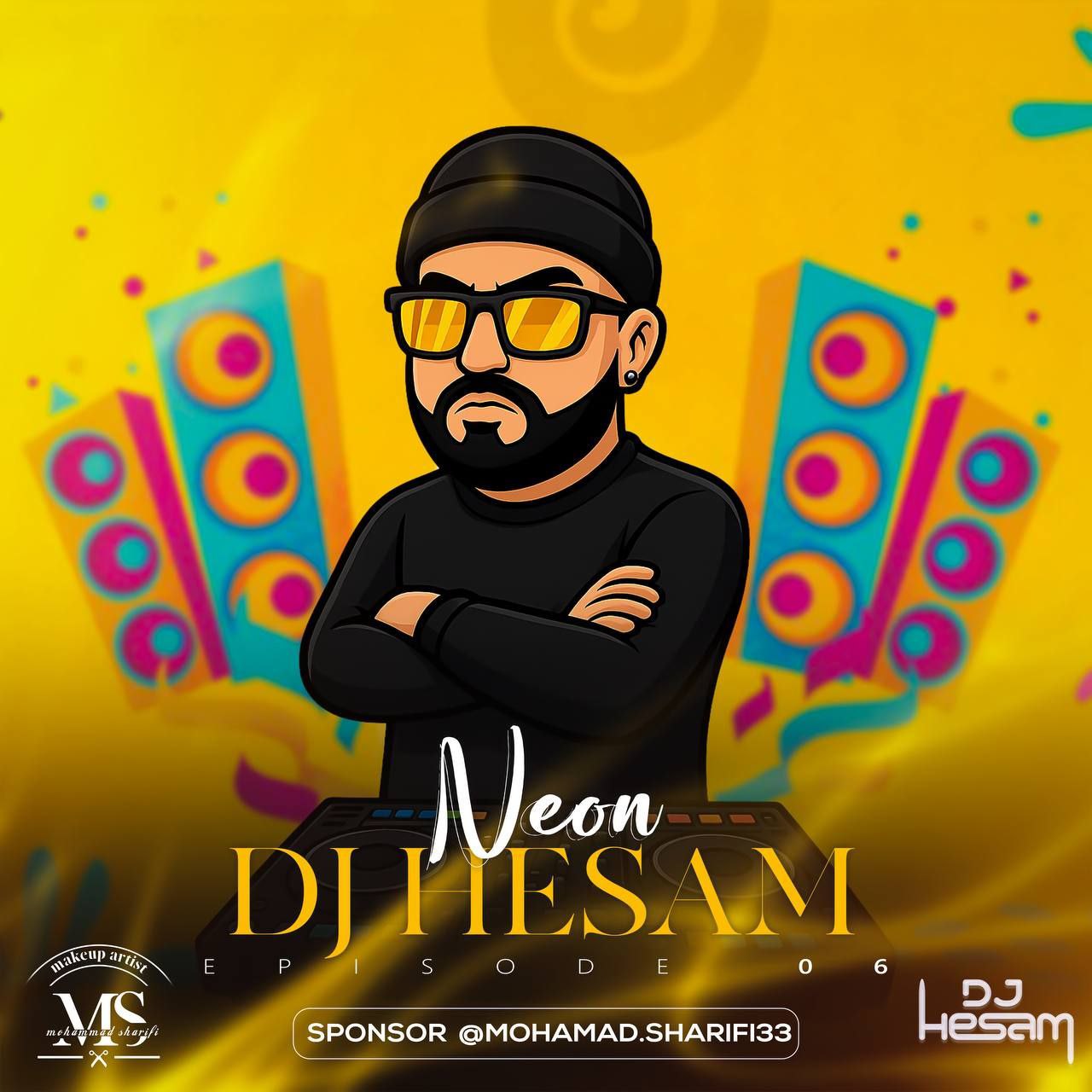 دانلود آهنگ جدید دیجی حسام به نام نئون ۶