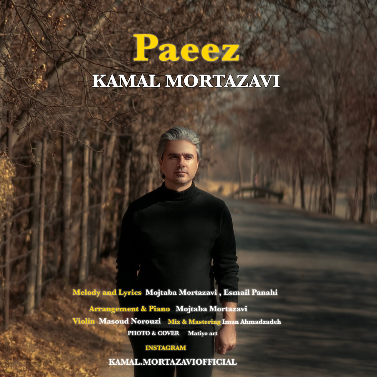 دانلود آهنگ جدید کمال مرتضوی به نام پاییز