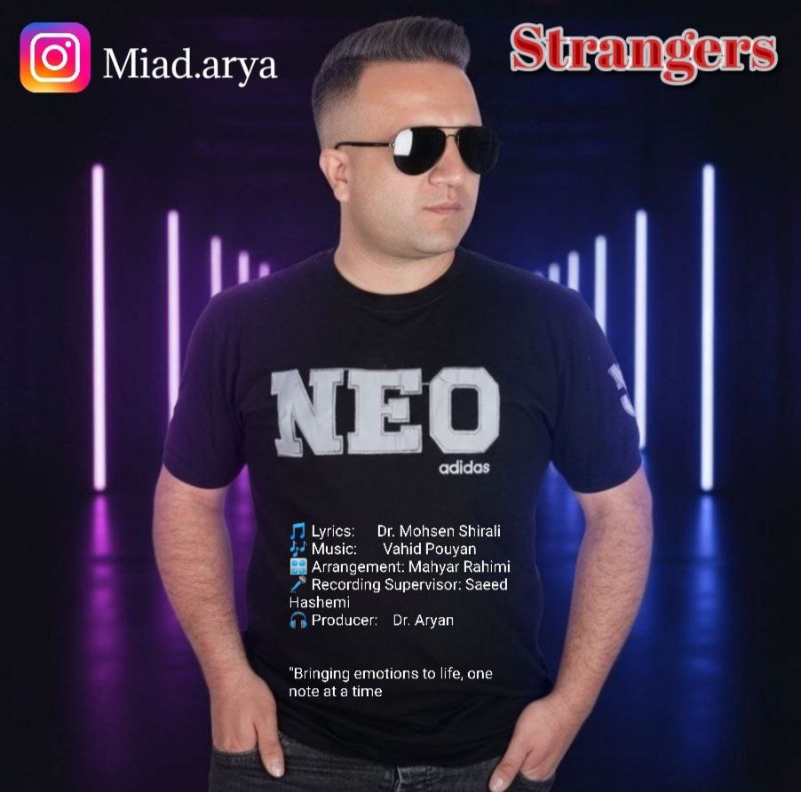 دانلود آهنگ جدید غریبه ها از میعاد آریا