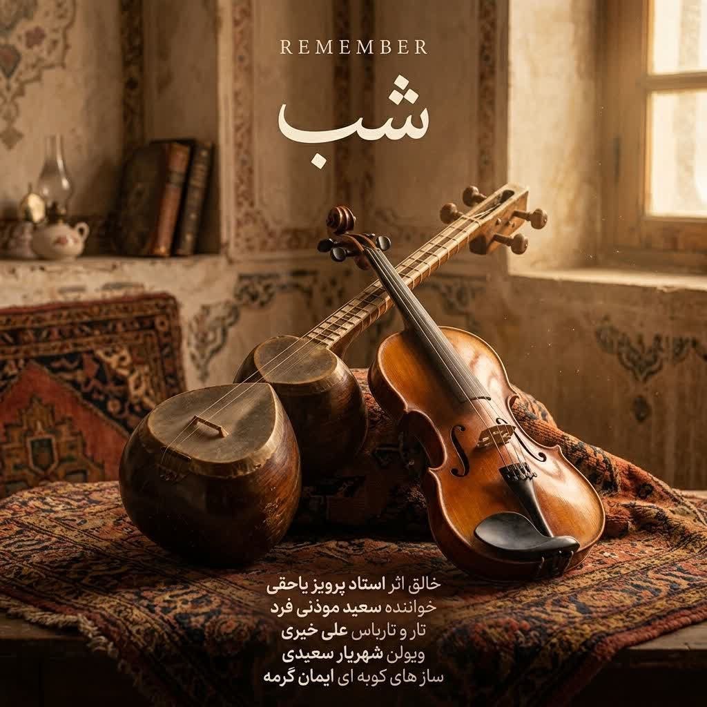دانلود آهنگ جدید شب از پرویز یاحقی