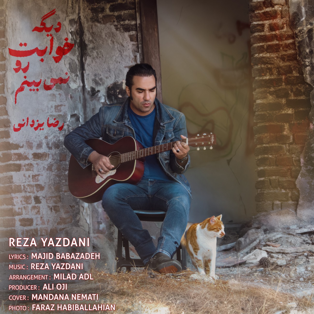 دانلود آهنگ جدید دیگه خوابت رو نمی‌بینم از رضا یزدانی