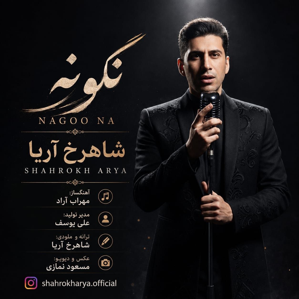 دانلود آهنگ جدید نگو نه از شاهرخ آریا